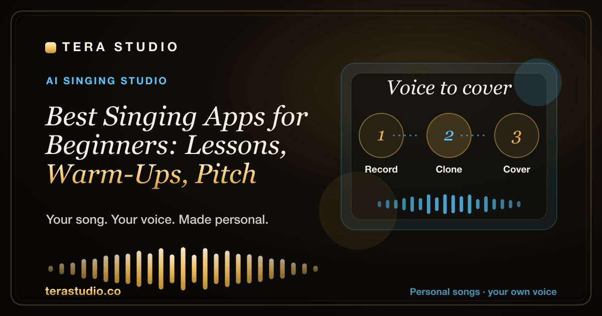 Best Singing Apps for Beginners: Lessons, Warm-Ups, Pitch — Tera Studio