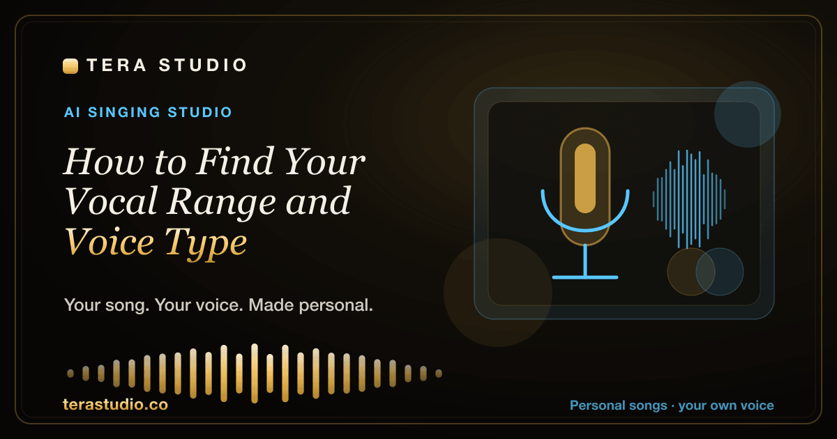 How to Find Your Vocal Range and Voice Type — Tera Studio