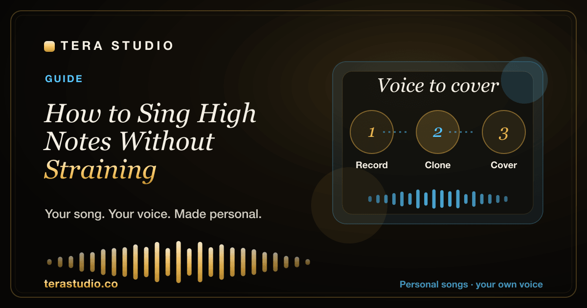 How to Sing High Notes Without Straining — Tera Studio